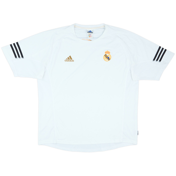 2002-03 Real Madrid adidas Training Shirt - 7/10 - (XXL)