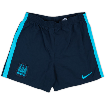 2015-16 Manchester City Away Shorts - 8/10 - (S.Boys)