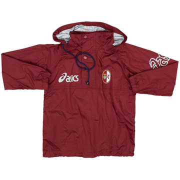 2005-06 Torino Asics 1/4 Zip Rain Jacket - 6/10 - (L.Boys)