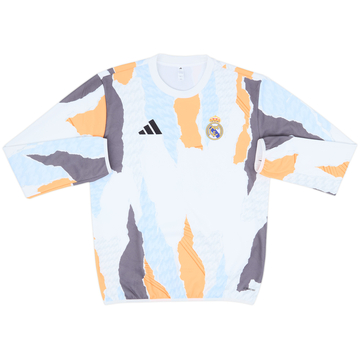 2024-25 Real Madrid adidas Sweat Top - 10/10 - (M)