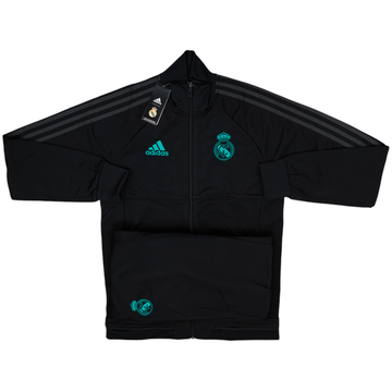 2017-18 Real Madrid adidas Full Tracksuit (S)
