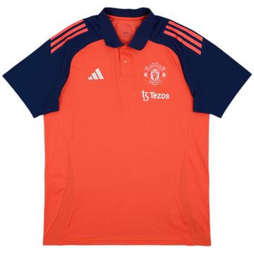 2024-25 Manchester United Polo Shirt - 8/10 - (L)