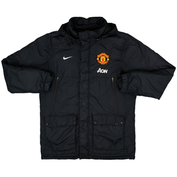 2013-14 Manchester United Padded Bench Coat - 7/10 - (L)