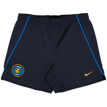 2000-01 Inter Milan Home Shorts - 9/10 - (XL.Boys)