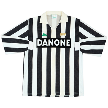 1992-94 Juventus Home L/S Shirt - 7/10 - (XL)