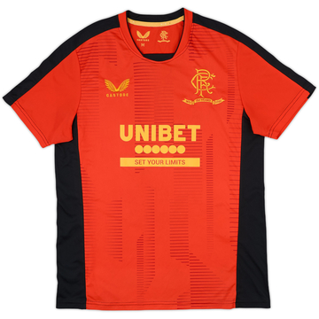 2021-22 Rangers Castore '150 Years Anniversary' Training Shirt - 9/10 - (M)