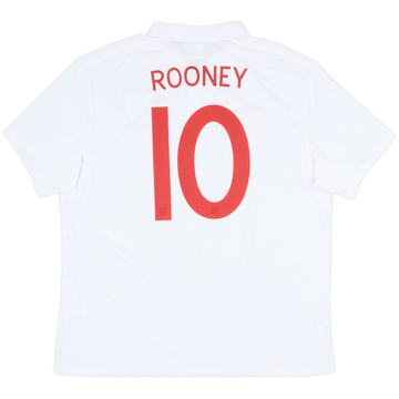 2010-11 England Home Shirt Rooney #10 - 6/10 - (XL)