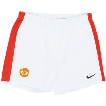 2009-10 Manchester United Home Shorts - 7/10 - (M)