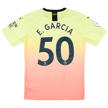 2019-20 Manchester City Match Issue Third Shirt E. Garcia #50