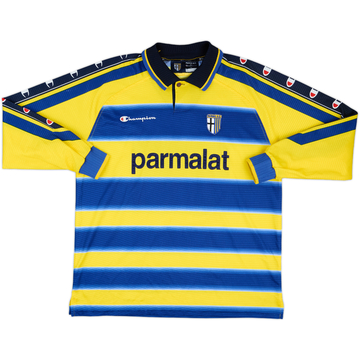 1999-00 Parma Match Issue Home L/S Shirt #16