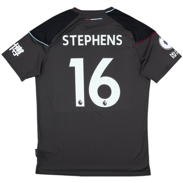 2020-21 Burnley Match Issue Away Shirt Stephens #16