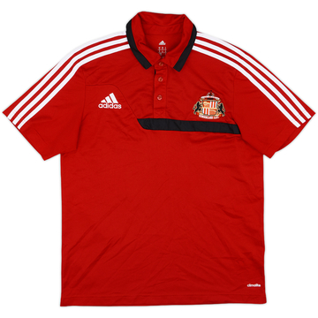 2013-14 Sunderland adidas Polo Shirt - 9/10 - (M)