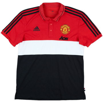 2019-20 Manchester United adidas Polo Shirt - 8/10 - (L)