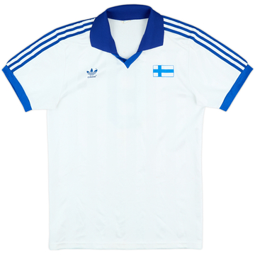 1988-90 Finland Match Issue Home Shirt #8