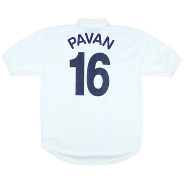 2002-03 Modena Match Issue Fourth Shirt Pavan #16