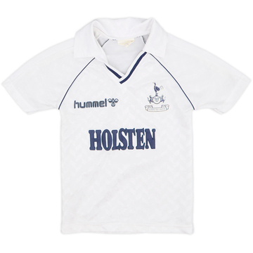 1987-89 Tottenham Home Shirt - 8/10 - (S.Boys)