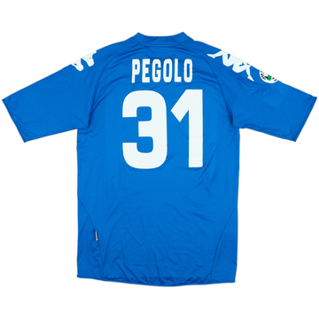 2009-10 Siena Match Issue GK Shirt Pegolo #31