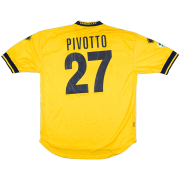 2004-05 Modena Match Issue Home Shirt Pivotto #27