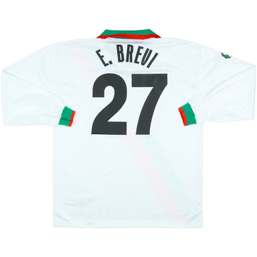 2001-02 Ternana Match Issue Away L/S Shirt E. Brevi #27