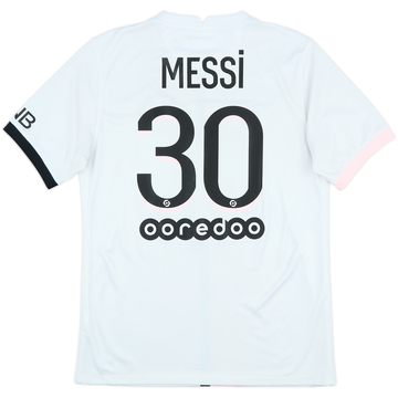 2021-22 Paris Saint-Germain Away Shirt Messi #30