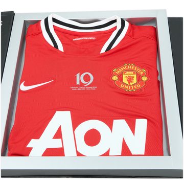 2011-12 Manchester United 'Champ19ns' Limited Edition Home Shirt 0223/2011 (M)
