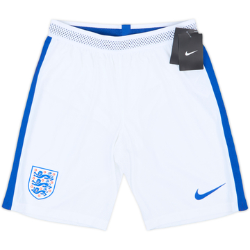 2016-17 England Authentic Home Shorts (S)