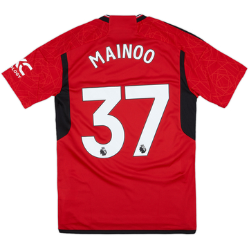 2023-24 Manchester United Home Shirt Mainoo #37 (M)