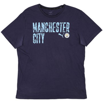2019-20 Manchester City Puma Cotton Tee - 10/10 - (XL)