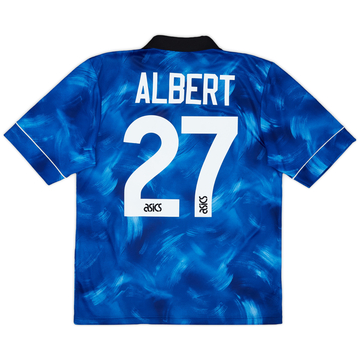 1993-95 Newcastle Away Shirt Albert #27 - 9/10 - (M)