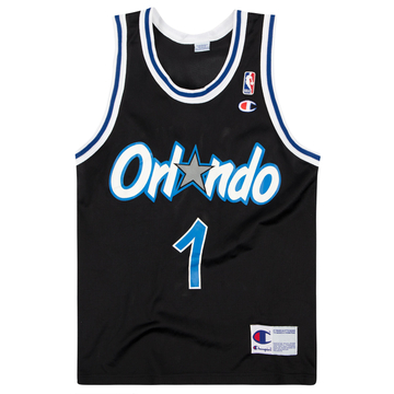 1995-98 Orlando Magic Hardaway #1 Champion Jersey (Alternate) XXL