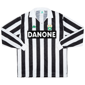 1992-94 Juventus Home L/S Shirt - 8/10 - (XL)