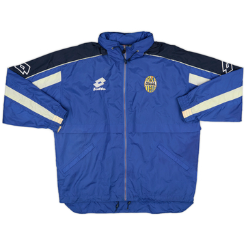 2001-02 Hellas Verona Lotto Hooded Rain Jacket - 6/10 - (XL)