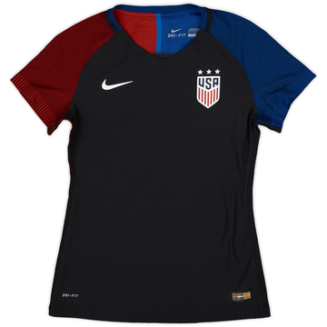 2016-17 USA Authentic Away Shirt - 8/10 - (Women's S)