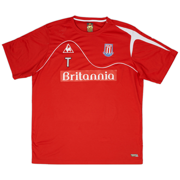 2008-09 Stoke Le Coq Sportif Staff Issue Training Shirt #T - 6/10 - (XL)