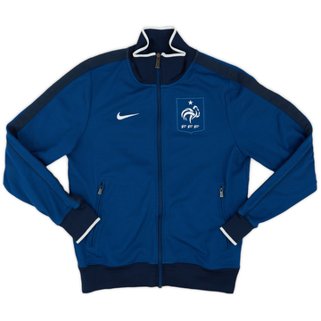 2011-12 France Nike N98 Track Jacket - 8/10 - (S)