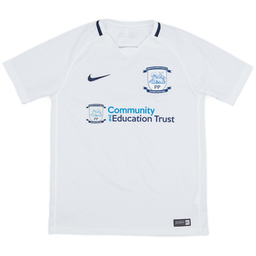 2017-18 Preston Home Shirt - 8/10 - (L.Boys)