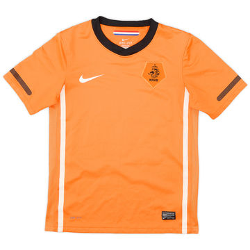 2010-11 Netherlands Home Shirt - 10/10 - (M.Boys)