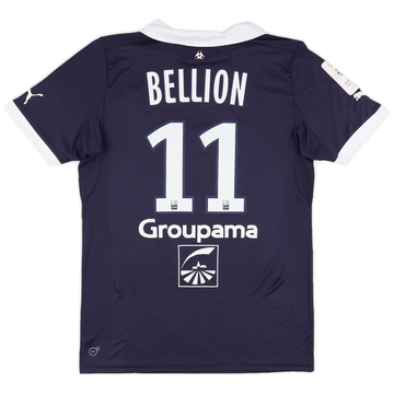 2012-13 Bordeaux Match Issue Home Shirt Bellion #11
