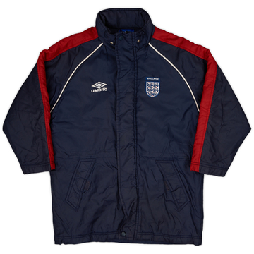1999-00 England Umbro Padded Bench Coat - 8/10 - (M.Boys)