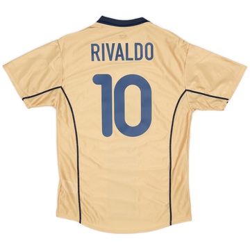 2001-03 Barcelona Prototype Away Shirt Rivaldo #10 (S)