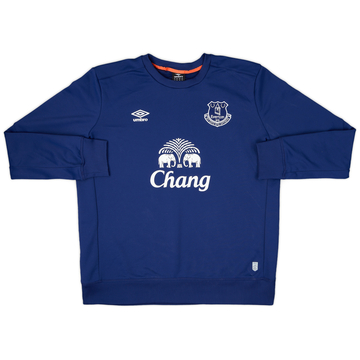 2015-16 Everton Umbro Sweat Top - 8/10 - (XXL)
