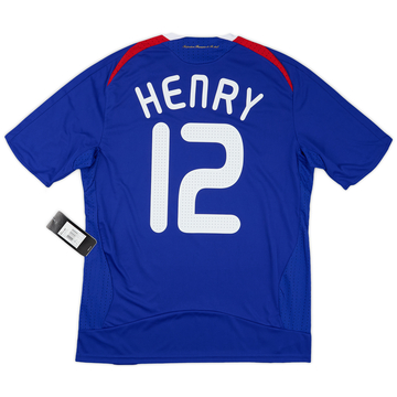 2007-08 France Home Shirt Henry #12 (M)