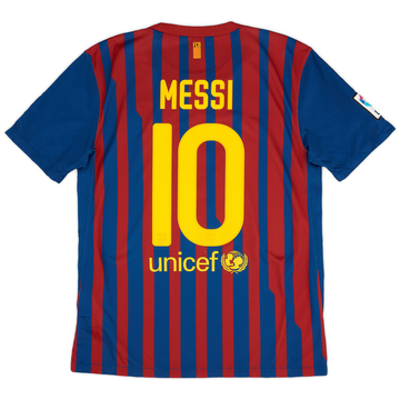2011-12 Barcelona Home Shirt Messi #10