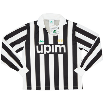 1991-92 Juventus Basic Home L/S Shirt (L)