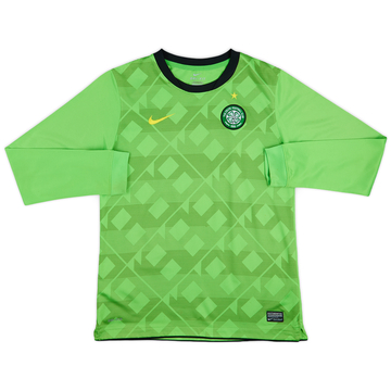 2010-11 Celtic Away L/S Shirt - 9/10 - (L.Boys)