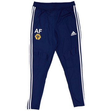 2019-20 Wolves Staff Issue adidas Track Pants/Bottoms AF - 8/10 - (M)