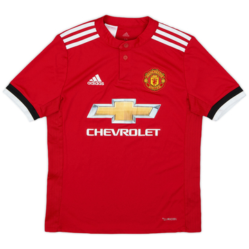 2017-18 Manchester United Home Shirt - 6/10 - (M.Boys)