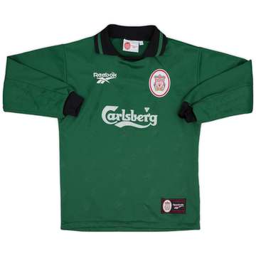 1996-97 Liverpool GK Shirt - 8/10 - (M.Boys)
