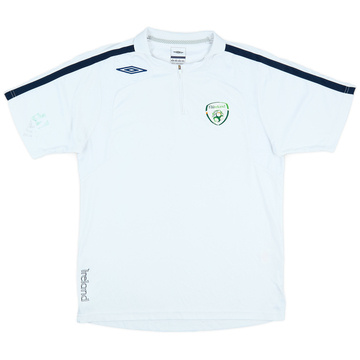 2008-09 Ireland Umbro 1/4 Zip Polo Shirt - 4/10 - (M)