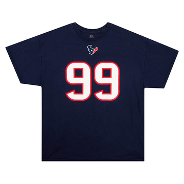 2010s Houston Texans Watt #99 Majestic Tee XL